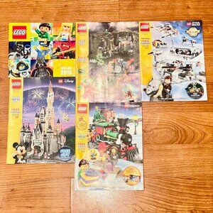 (5) Lego Catalogs 2016 Shop at Home Lots Good Condition